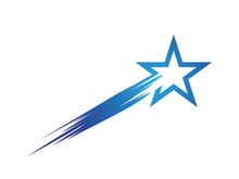 Faster Star Logo Template