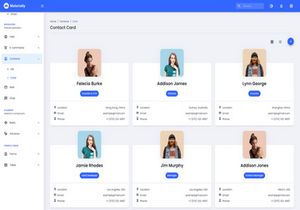 Materially ReactJS Admin Dashboard