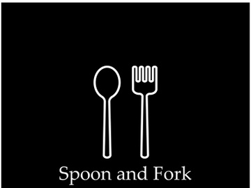 Creative spoon and fork logo. preview picture