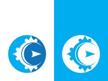 Compass logo template vector icon illustration design