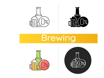 Non alcoholic beer icon preview picture