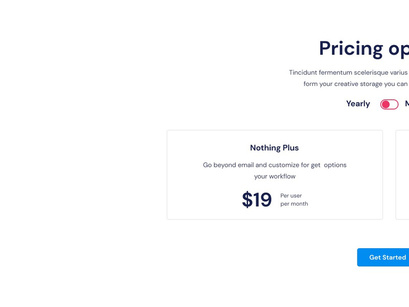 Pricing Web UI KIT