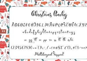 Christmas Peachy