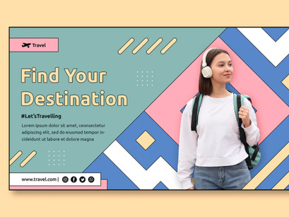 Traveling Banner Template
