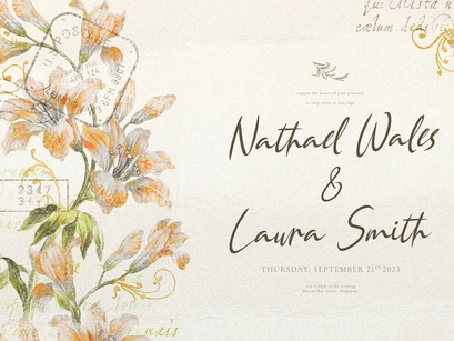 Single Whimney | Handwritten Script