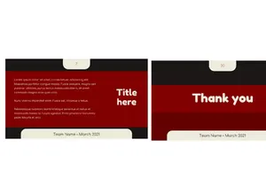 Tee Presentation Template