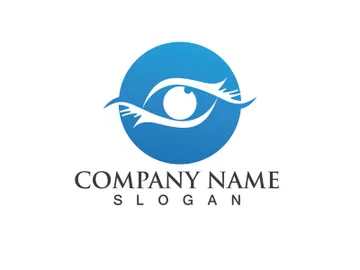 Eye Care vector logo design preview picture