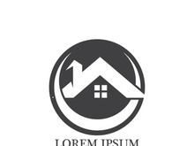 Real Estate home building , Property and Construction Logo design
