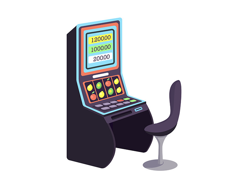 Casino cartoon vector illustration