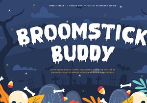 Sweet Scream - Display Font
