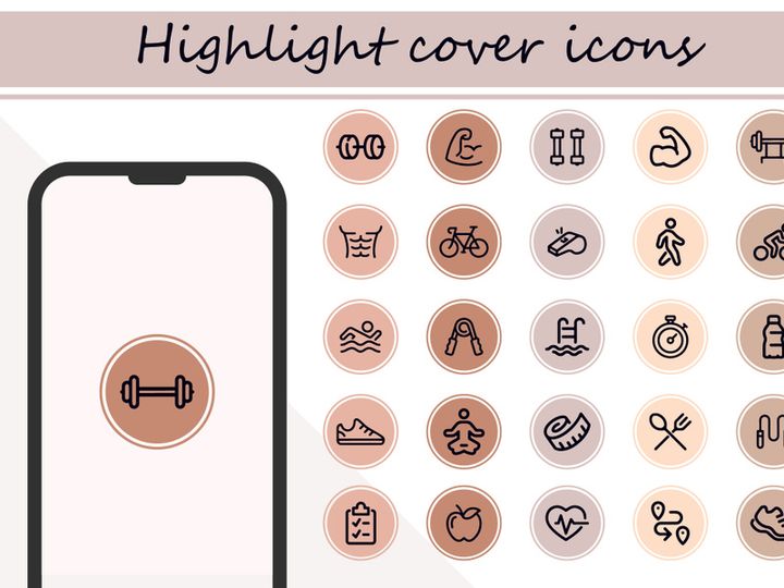 Instagram Highlight Cover Icons