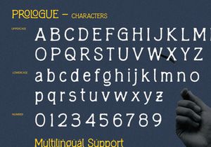 Prologue - Rough Serif