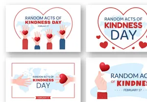 15 Random Acts of Kindness Illustration