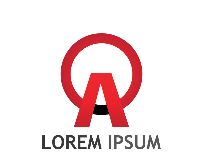 modern and creative initial letter A logo.