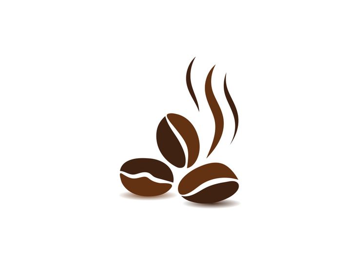 Coffee cup icon Logo Template design