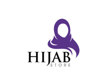 Hijab Fashion icon design
