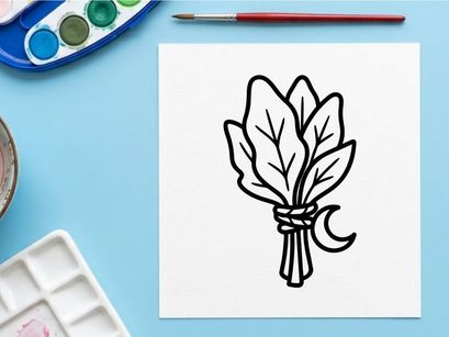 Hand-drawn lily of the valley bouquet tied with ribbon. Delicate spring floral illustration for greeting cards and wedding decor.