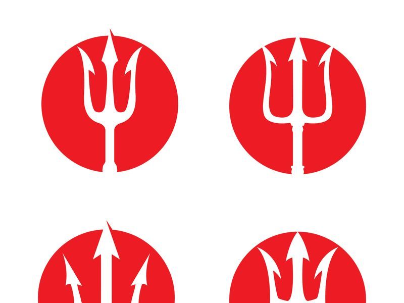Mystic Trident Emblem Of Power magic trisula