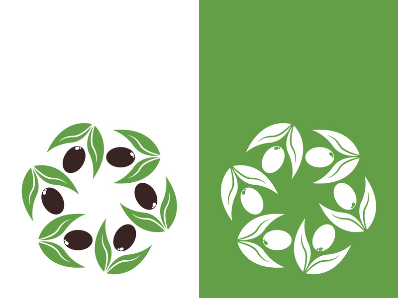 olive icon vector illustration design template