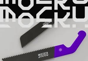 Hand Saw Mockup