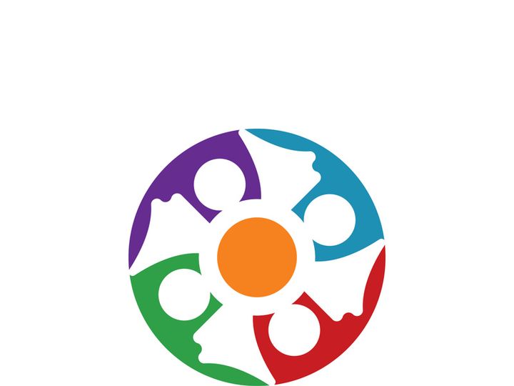 Community logo business template and icon people vector