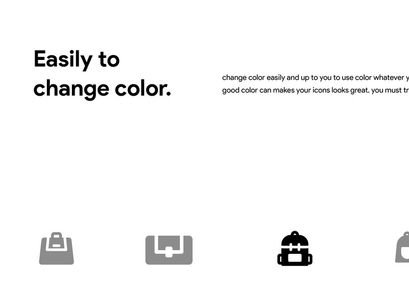 50 Bag Model v2 Glyph Icon
