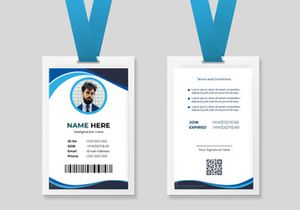 Corporate ID Card Template Ver-12