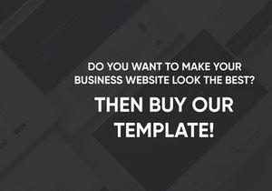 Landing Page PSD Figma Template "Busin One"
