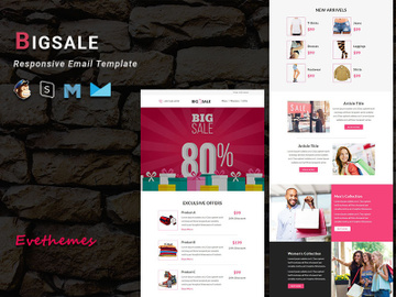 BIGSALE - Responsive Email Template preview picture