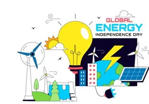 10 Global Energy Independence Day Illustration
