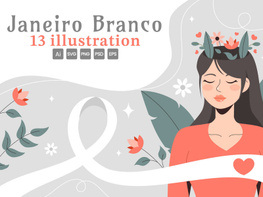 13 Janeiro Branco Illustration preview picture