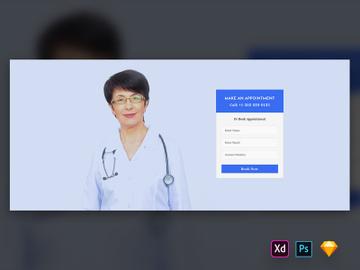 Hero Header for Medical Websites-02 preview picture