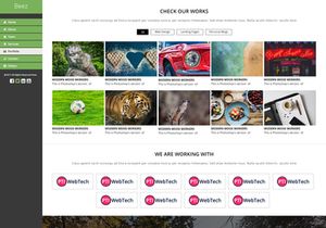Beez - Creative Multi-Purpose PSD Template