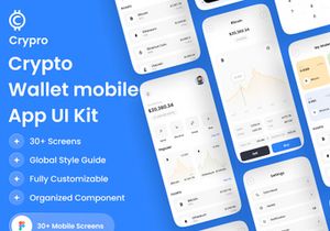 Crypto Wallet App UI Kit