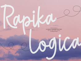 Rapika Logical | Casual Handwritten preview picture