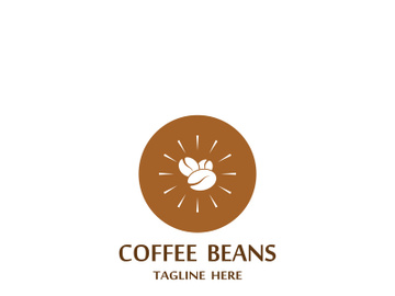 Premium coffee bean logo design. preview picture