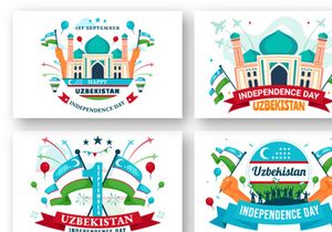 13 Uzbekistan Independence Day Illustration