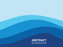 Blue wave water background wallpaper vector