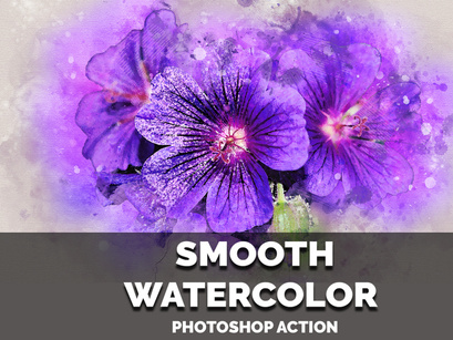 20 in 1 Watercolor Photoshop Actions
