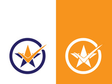 Star icon template vector illustration design