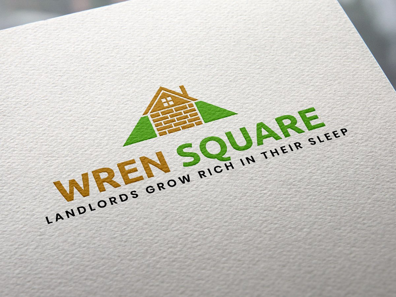 Wren Square Logo Design