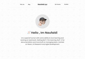 Portofolio Website Template