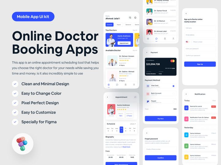 Doctor Appointment Mobile Apps preview picture