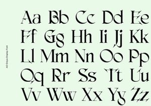 AO Dreya - Display Font