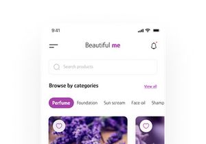Online/ Retail Skincare Products App
