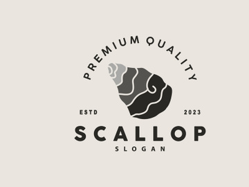 Seashell Logo, Inspirational Scallop Design preview picture