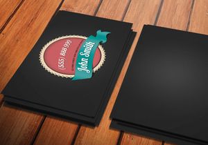 Vintage Business Card Template