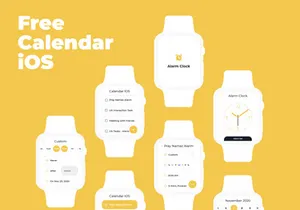 Freebie Apple Watch iOS Collaction