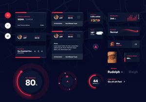Free UI Kit - Santa's Little Helper