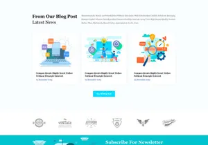 SEO & Digital Marketing Agency PSDTemplate